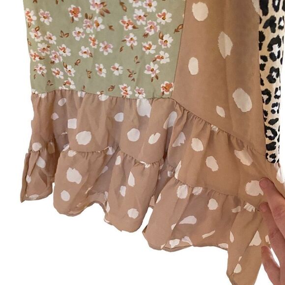 The Zig Zag Stripe size 3XL baggie pants art to wear mix match prints zebra colo - Picture 2 of 6